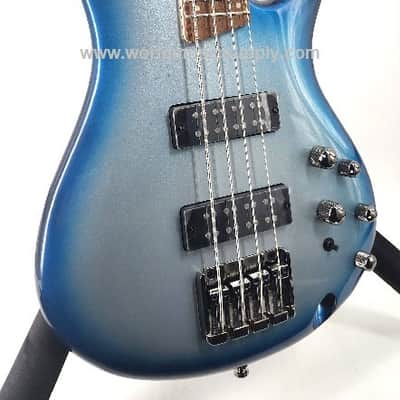 Ibanez Ibanez SR300EDDOT 4 string Electric Bass -Deep Ocean Metallic image 2
