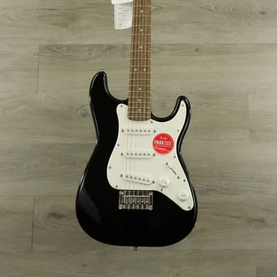 Squier Mini Stratocaster with Laurel Fretboard Black image 2