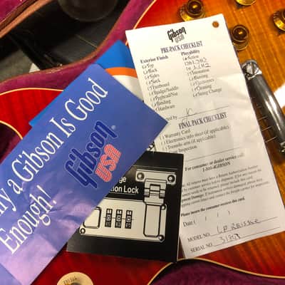 Gibson '59 Les Paul Standard R9 Flametop Reissue 1993 Pre-Historic image 6