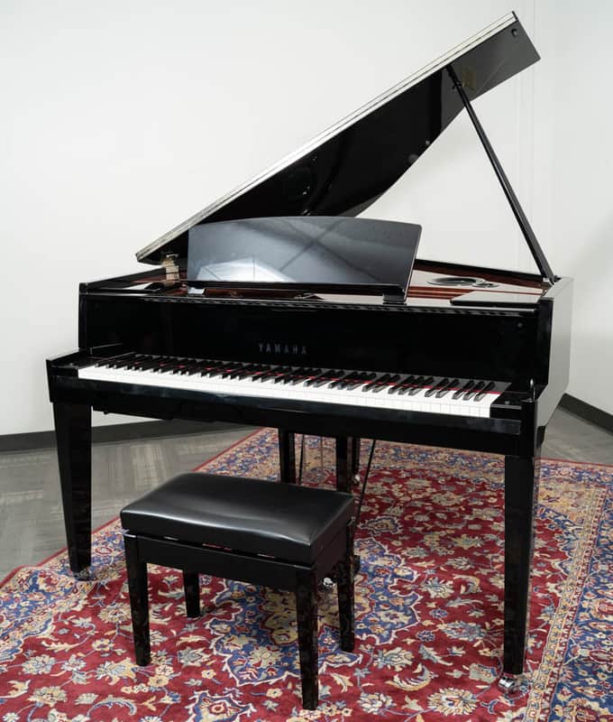 Yamaha AvantGrand N3X Hybrid Piano | Polished Ebony image 1