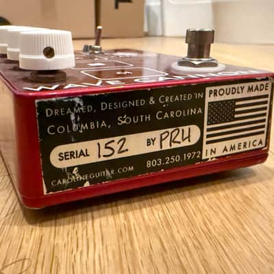 Caroline Guitar Company Wave Cannon 2010 - 2014 - Red image 2