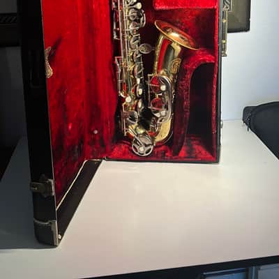 Vintage Evette and Schaeffer Alto Gold Lacquer image 19