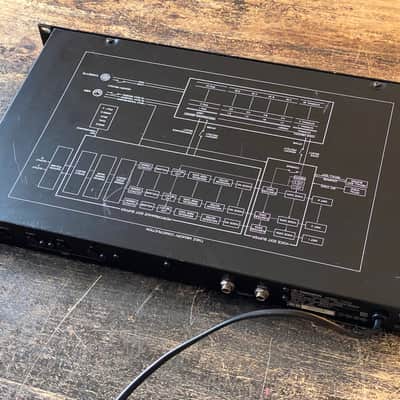 Yamaha TX81Z Rackmount FM Tone Generator 1987 - 1988 - Black image 2