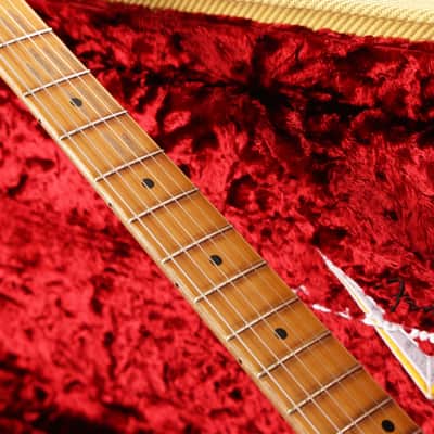 Fender Custom Shop Eric Clapton Stratocaster Journeyman Relic Masterbuilt Todd Krause Aged White Blonde image 13