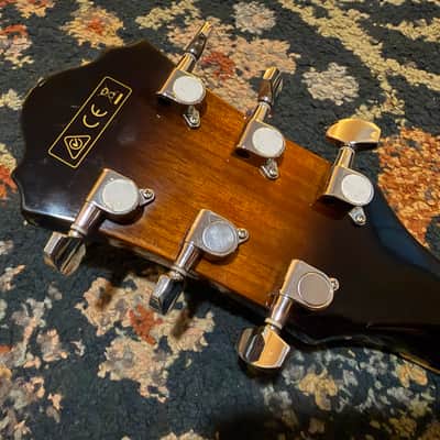 Ibanez SGE220VS Stage Series Dreadnought Acoustic/Electric Guitar 2010s - Vintage Sunburst image 12