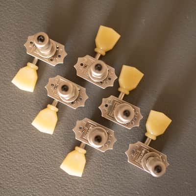 Full Set of TPKB3L TonePros Kluson Deluxe Locking Tuners 3x3 Machine Heads Tuning image 4
