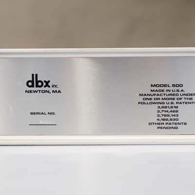 DBX Model 500 Professional Subharmonic Synthesizer from MGM Studios #57383 image 10