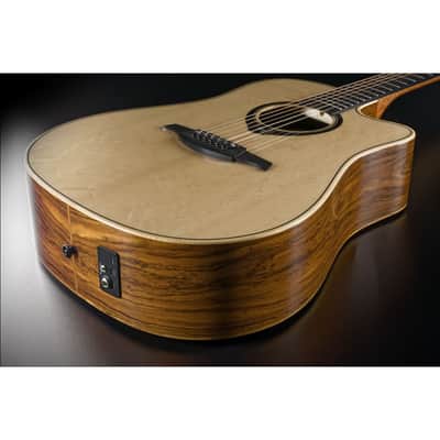 Lag THV30DCE-LB | HyVibe Smart Guitar with Bearclaw Solid Sitka Spruce Top. Brand New H2 Version image 8