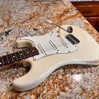 Relic Stratocaster Stratocaster 2025 - Olympic White Nitrocellulose Lacquer image 8