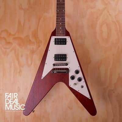 2009 Gibson Flying V Electric Guitar in Faded Cherry, with Gig Bag, USED image 3