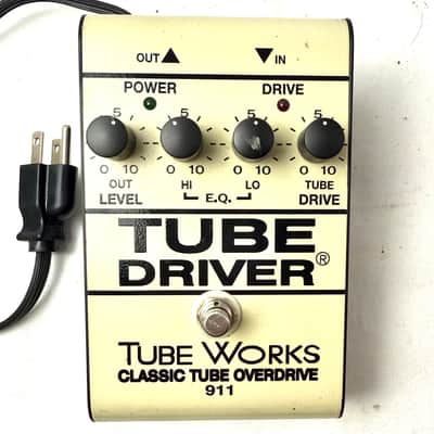 Tube Works Tube Driver 911 Classic Tube Overdrive 1990's image 3