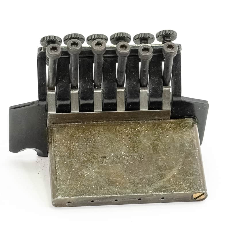 Ibanez Takeuchi TRS-101 Double Locking Tremolo Bridge – Black | Reverb