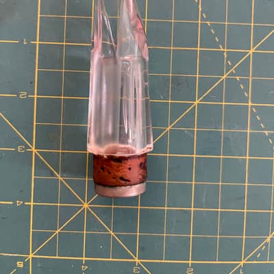 Selmer Crystal #4 Clarinet Mouthpiece 1990s - Crystal image 3