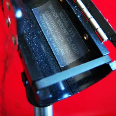 Vintage 1970's Electro Voice 313A model microphone adapter / clip / shock mount USA 635A RE10 RE11 RE15 RE16 DS35 etc... # 2 image 8