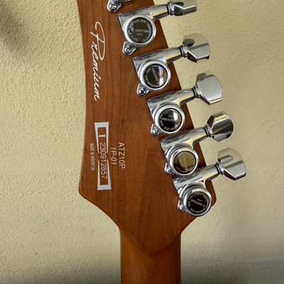 Ibanez ATZ10P-SBM Premium Andy Timmons Signature 2022 - Present - Sunburst Matte image 11