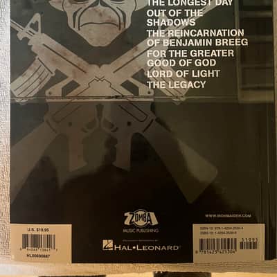 Iron Maiden - A Matter of Life and Death - Guitar Tab / Tablature Book image 2