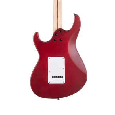 Cort G110OPBC G Series Double Cutaway Electric Guitar. Open Pore Black Cherry image 4
