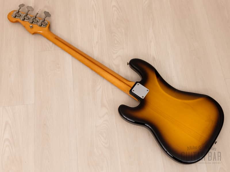 1981 Fernandes The Revival RPB-50 P Bass 1950s-Spec Sunburst