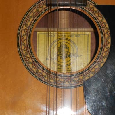 Favilla 12 string F-12-H 1960's natural image 6