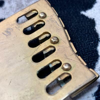 Gretsch Tailpiece  1950's - Gold Vintage Original image 3