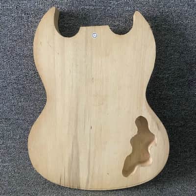 Left Handed Solid Basswood Guitar Body image 5