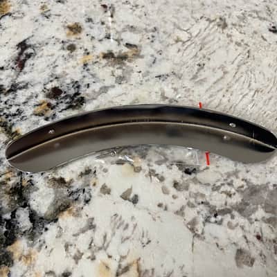 Gretsch Penguin Armrest Chrome image 2