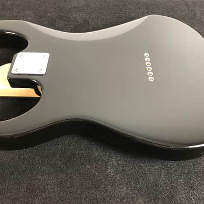 Harley Benton RG-JUNIOR BK Gloss Black Short Scale Guitar - SHORT 7/8 SCALE image 6