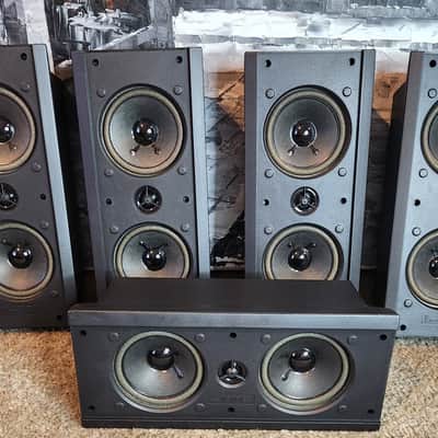 Immagine Infinity Infinity L-MPS satellite speakers (4) + center Minuette 90s - Black - 3