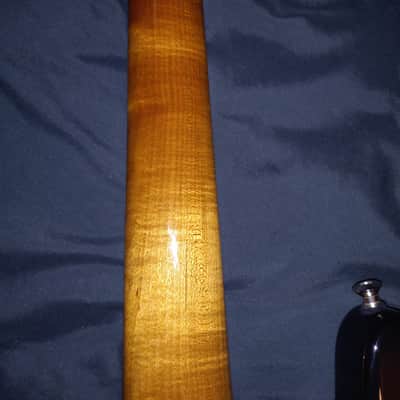 SusBass Custom Jazz Bass Beautiful Birdseye Maple Gotoh Flexcore 4 Band Preamp 8.8 lbs image 7