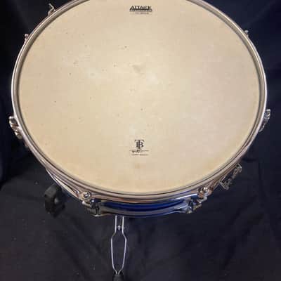 Ludwig - 5x14" Acrolite Snare Drum 1976–1978 - Blue image 12