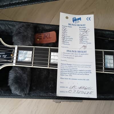 Gibson Les Paul Custom Black 2002 image 13