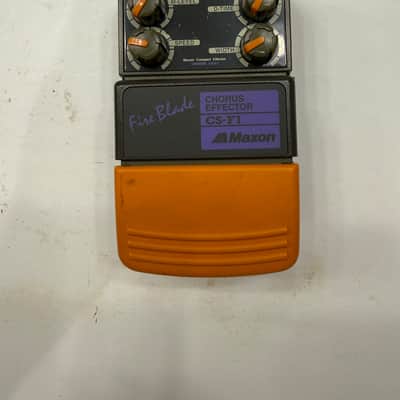 Maxon CS-F1 Fire Blade Chorus Analog Vintage Guitar Effect Pedal MIJ Japan image 1