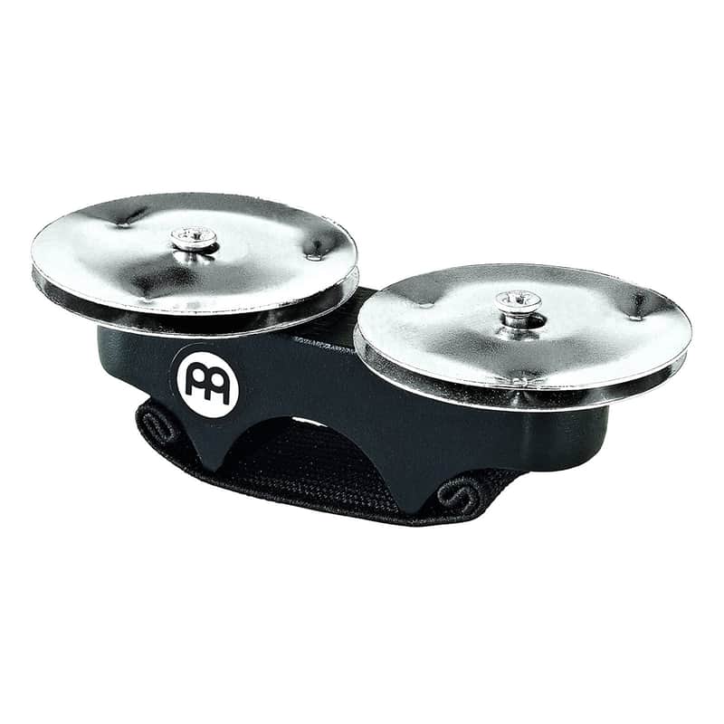 Meinl FJS1S-BK Stainless Steel Finger Jingles image 1