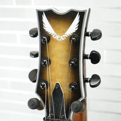 Dean Dean Thoroughbred Select Floyd Quilted Maple - Natural Black Burst image 17