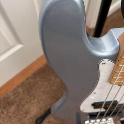 Lakland Skyline 44-64 Custom PJ Deluxe Electric Bass 2025 - Ice Blue Metallic image 2