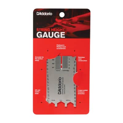 D'Addario String Height Gauge Guitar Setup Tool image 2