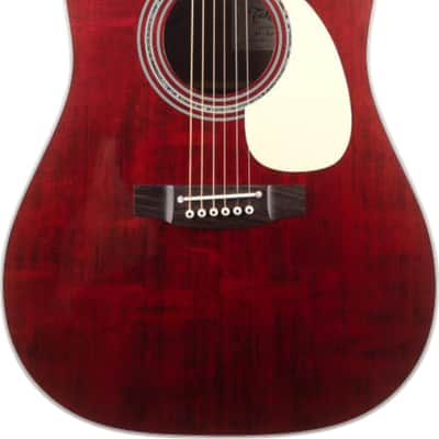 Takamine JJ325S John Jorgenson Signature Dreadnought Acoustic-Electric Guitar, Solid Spruce Top, Gloss Red Stain image 1