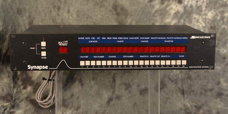 JL Cooper Synapse 16 x 20 MIDI Patchbay Processor w Original Manual Included FAST Shipping image 1