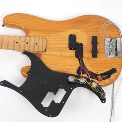 1978 Fender Precision Bass Natural Left Handed ~ Vintage Lefty Players Bass image 15