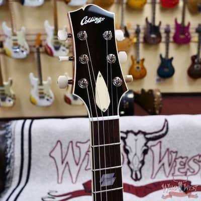 Collings SoCo Deluxe Premium Flame Maple Top Rosewood Fingerboard Lollar Low Wind Imperial Humbuckers Faded Cherry 7.15 LBS image 7