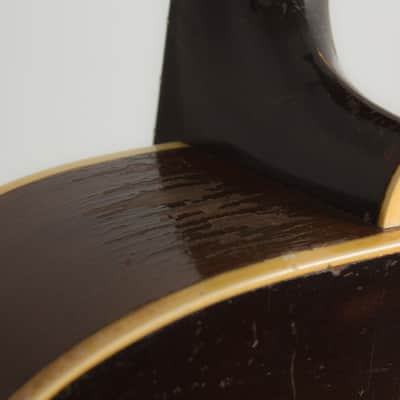 Epiphone  Zenith Arch Top Acoustic Guitar (1939), ser. #13787, Period brown hard shell case. image 17