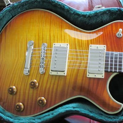 Knaggs SSC Steve Stevens Signature Model Tier 1 Vintage Sunburst Flametop 2017 - Vintage Sunburst Flametop image 5