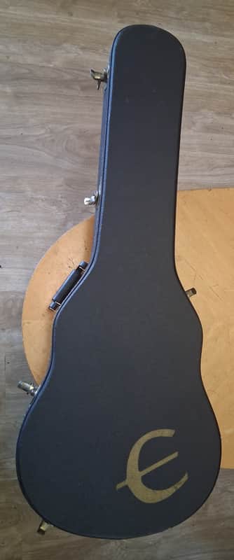 Epiphone E940EHLCS Alleykat Flamekat or Wildkat Guitar Hard Case 2010 - Black image 1