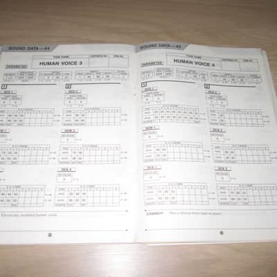 Casio CZ-3000 Vintage Synthesizer -Original Manual Package-Rare - 1986 -Brochure image 14