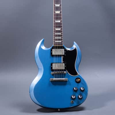 Gibson Custom Shop SG 2018, Aged Pelham Blue image 3