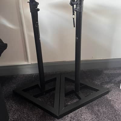 Title: JBL LSR308 Active Studio Monitor Speakers Pair + 2 Metal Stands image 5