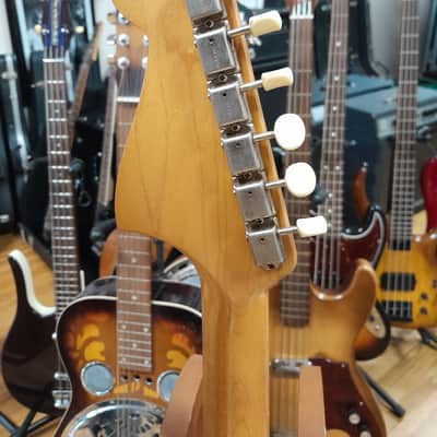 Fender Mustang Guitar with Rosewood Fretboard 1965 - Olympic White image 6