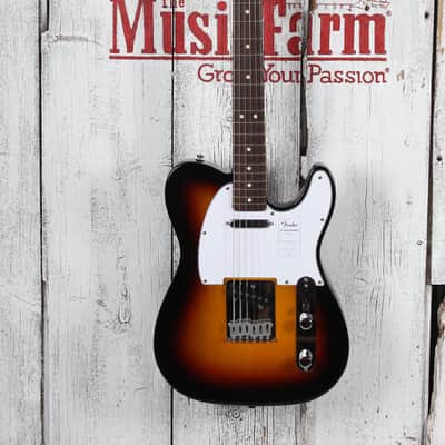 Fender Standard Telecaster Solid Body Electric Guitar 3-Color Sunburst Finish image 2