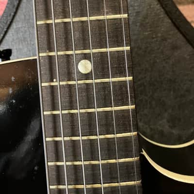1960's Harmony Holiday H-45 Stratotone Guitar w/Original Case image 6