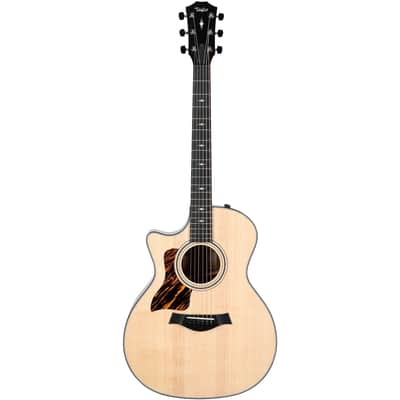 Taylor 314ce Grand Auditorium Acoustic-Electric Guitar, Left-Handed (with Case), Natural image 2